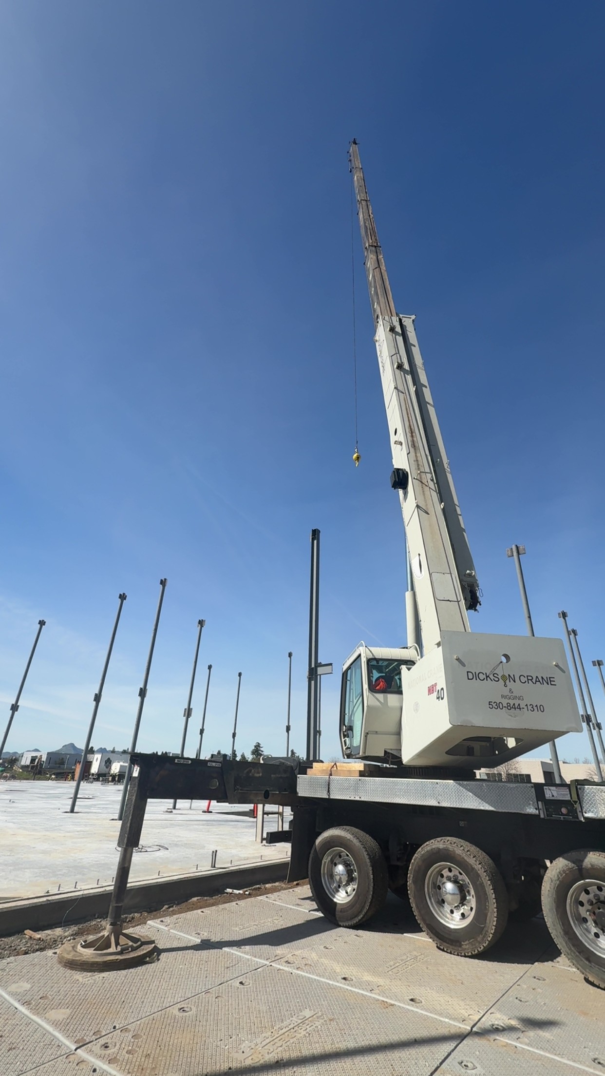 Steel erection project